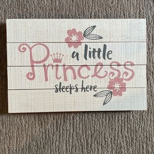Painted Sign for Nursery of Little ones Room